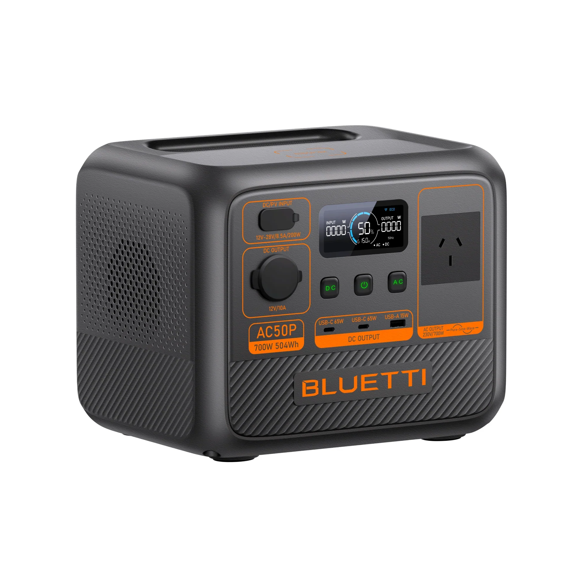 AC50P BLUETTI Off-Grid Power Station (700W 504Wh) - Image 2