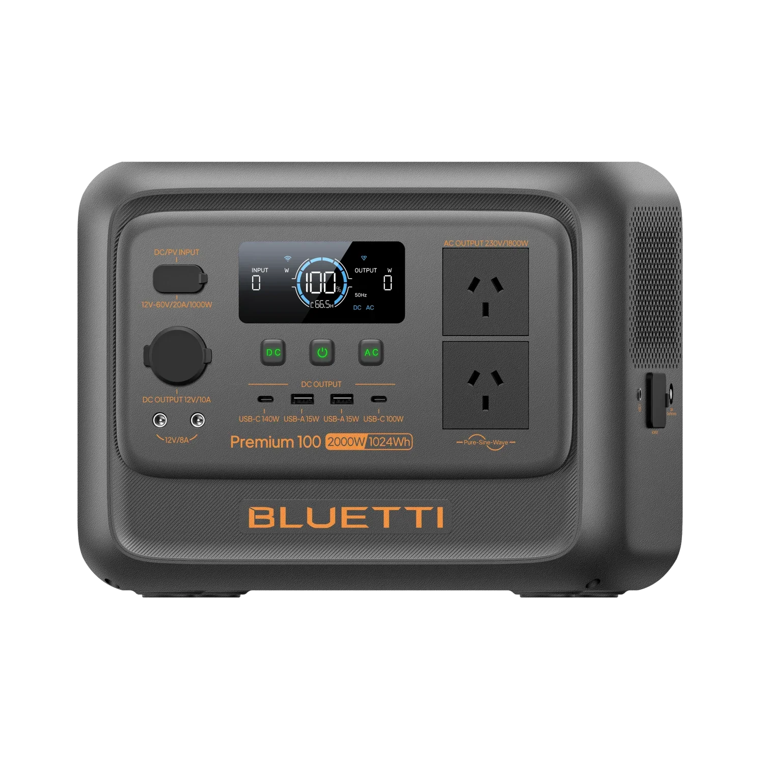 Premium 100 V2 BLUETTI Off-Grid Power Station (1,800W 1,024Wh) - Image 18