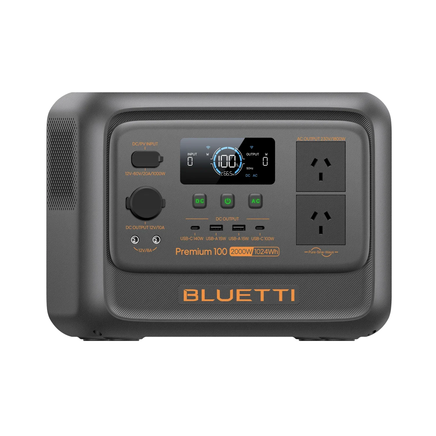 Premium 100 V2 BLUETTI Off-Grid Power Station (1,800W 1,024Wh) - Image 23