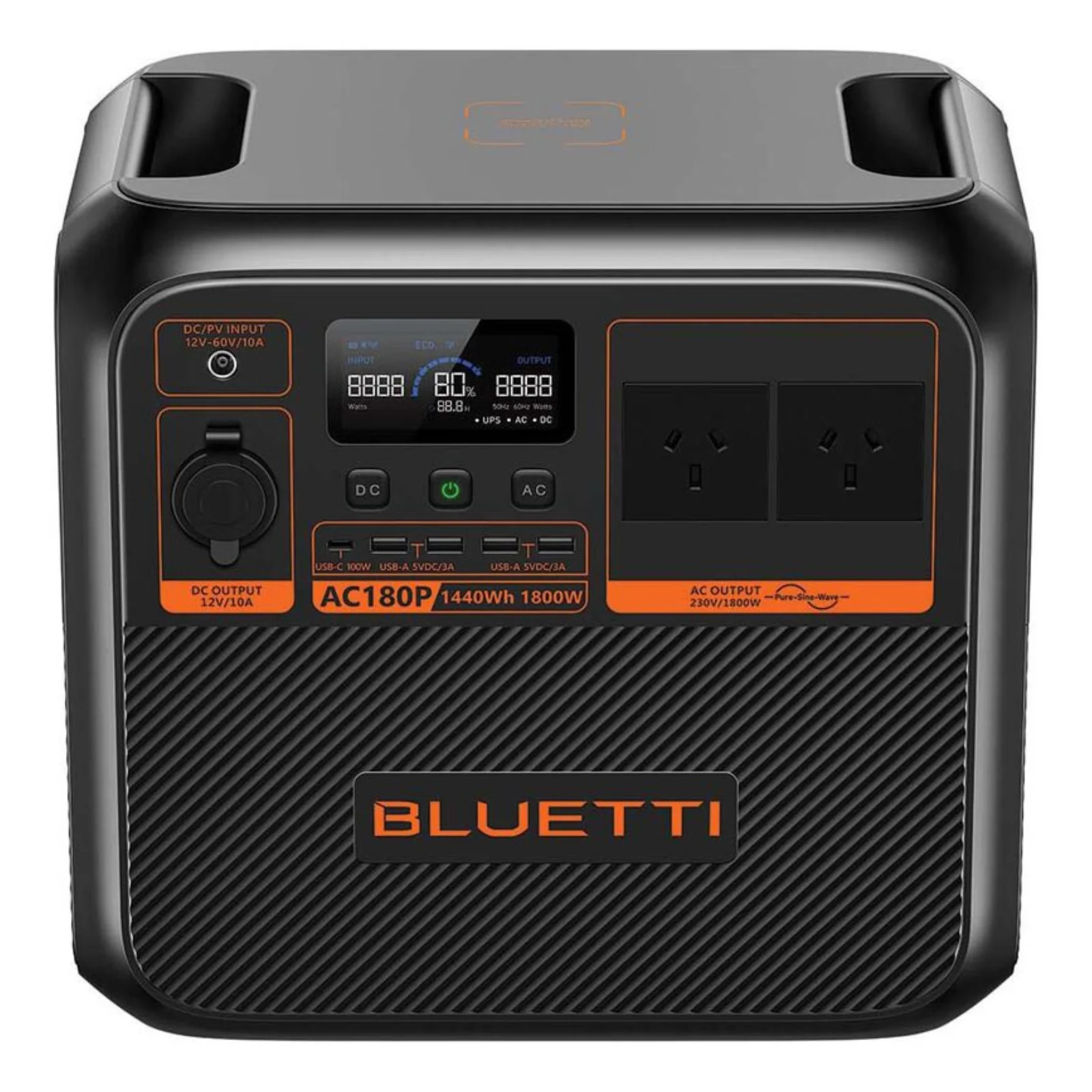 AC180P BLUETTI Off-Grid Power Station (1,800W 1,440Wh) - Image 4