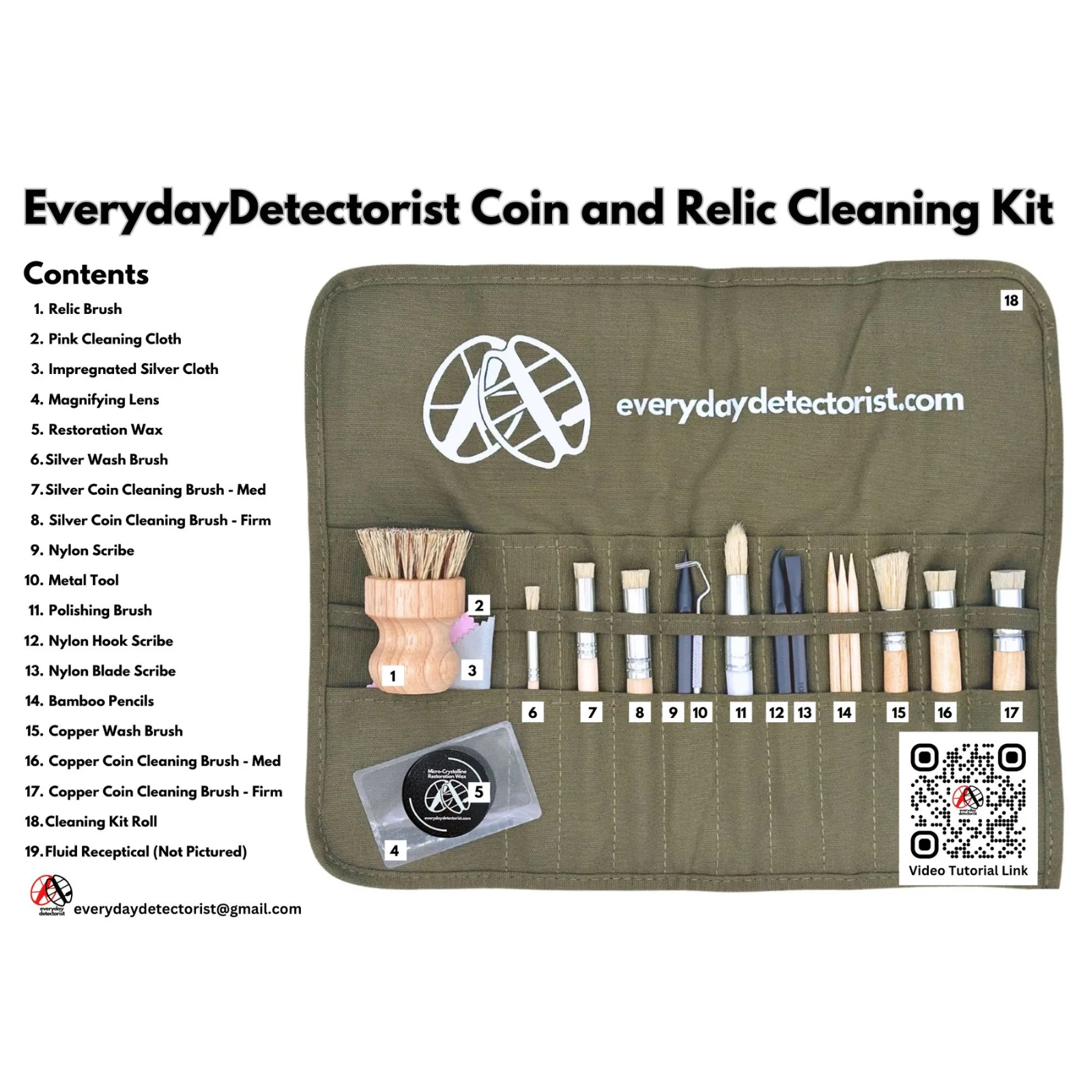 Coin & Relic Cleaning Kit - Image 3