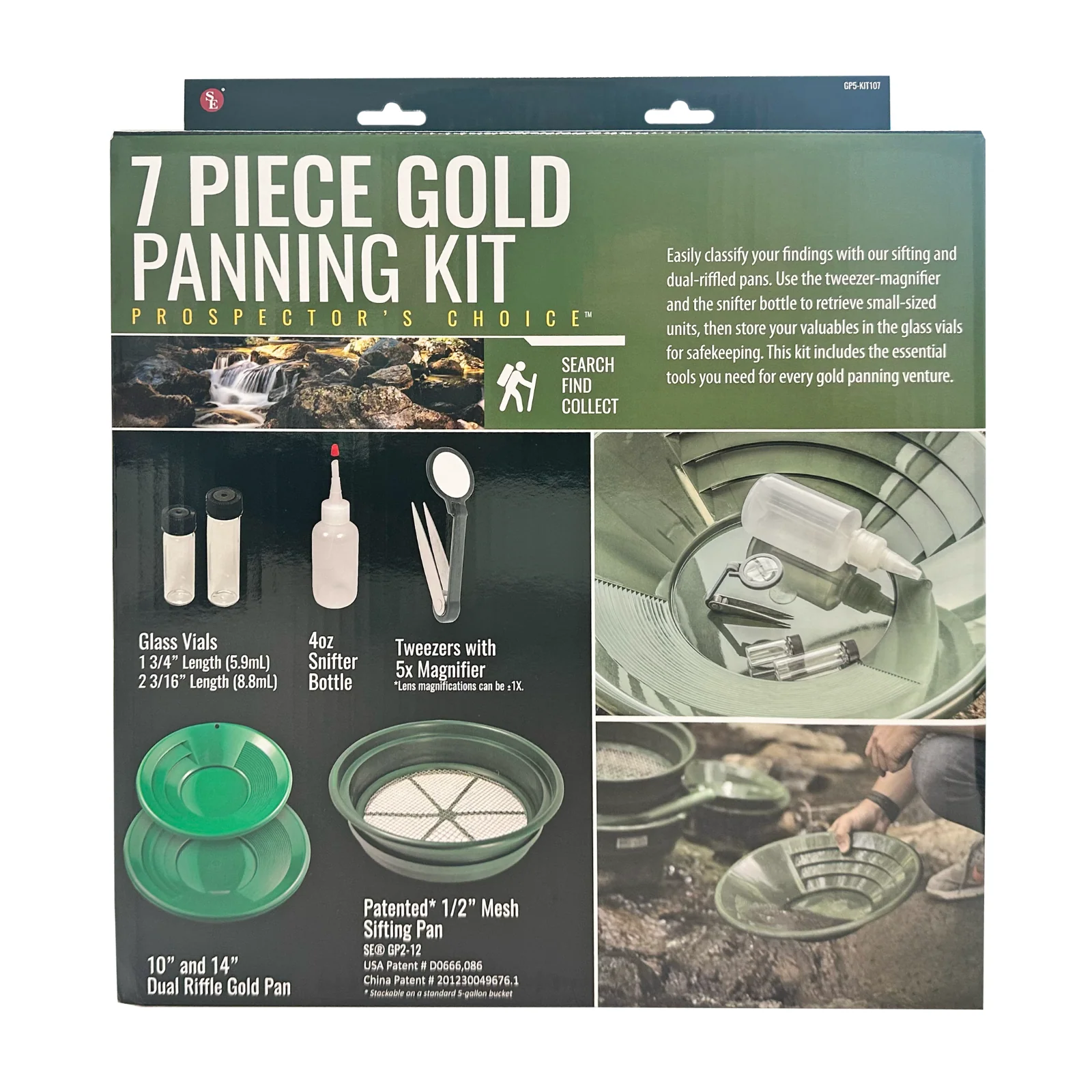 Gold Panning Kit (7 Pieces) - Image 5