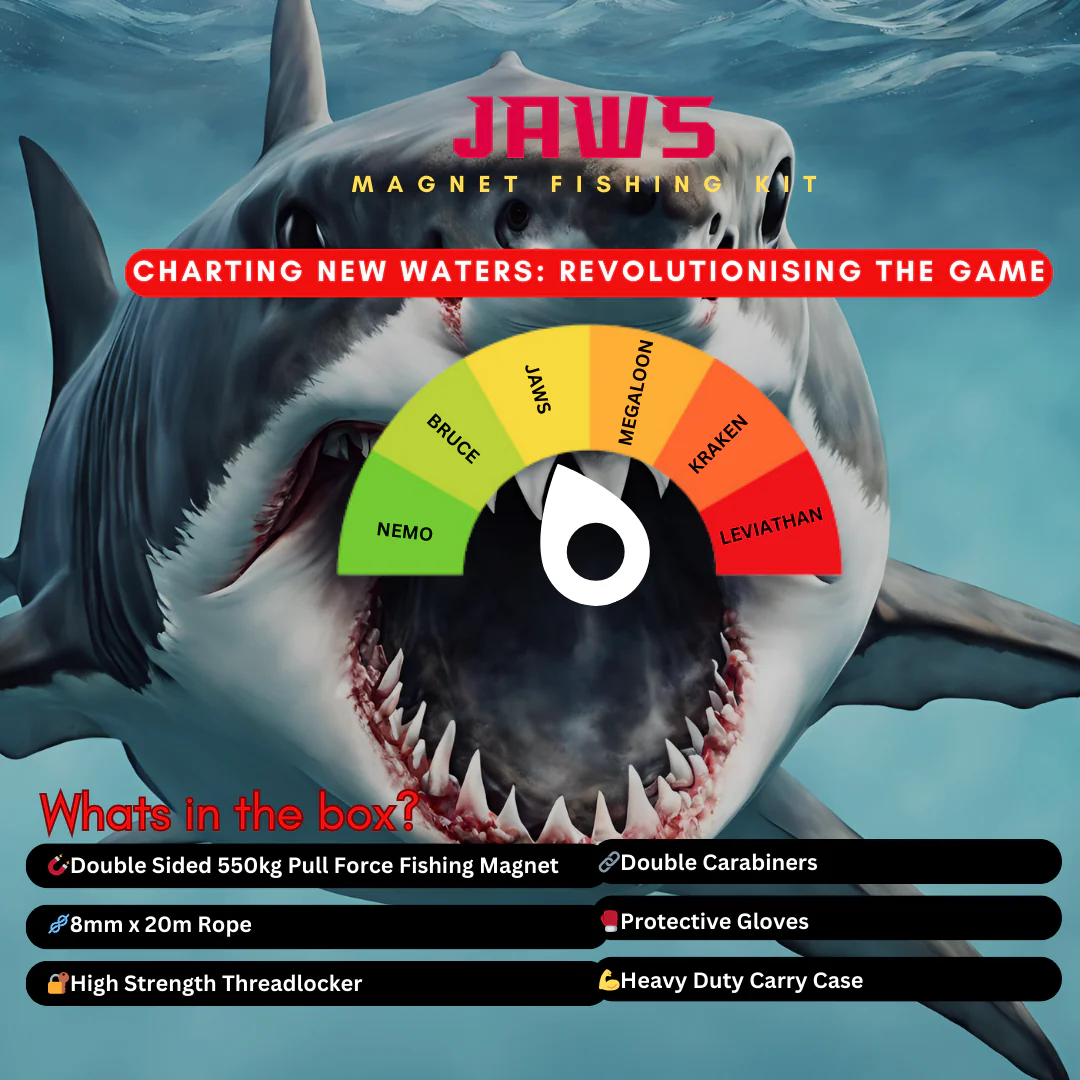 JAWS 550KG [DELUXE MAGNET FISHING KIT] - Image 3