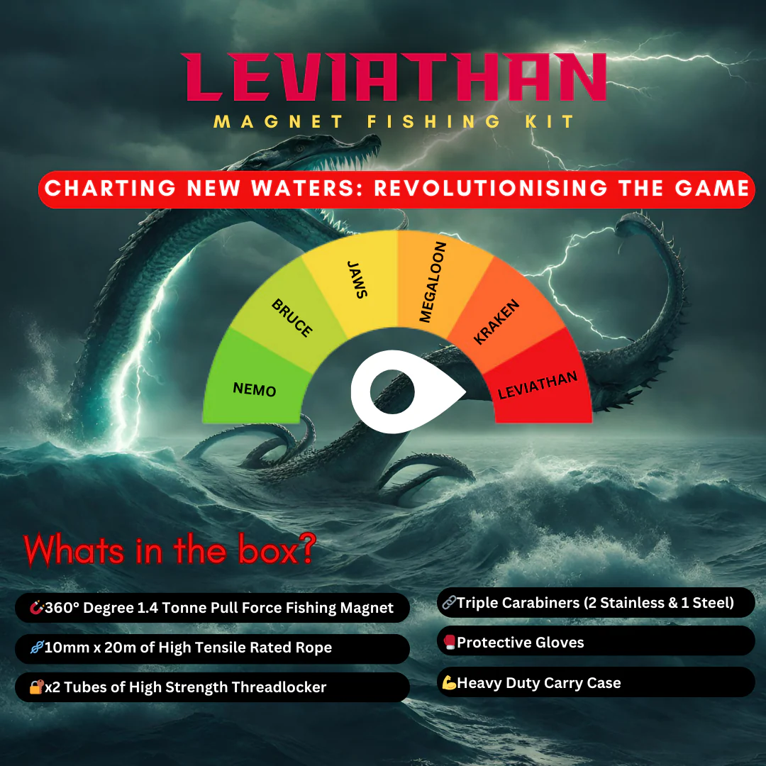 LEVIATHAN 1400KG [360° MAGNET FISHING KIT] - Image 3