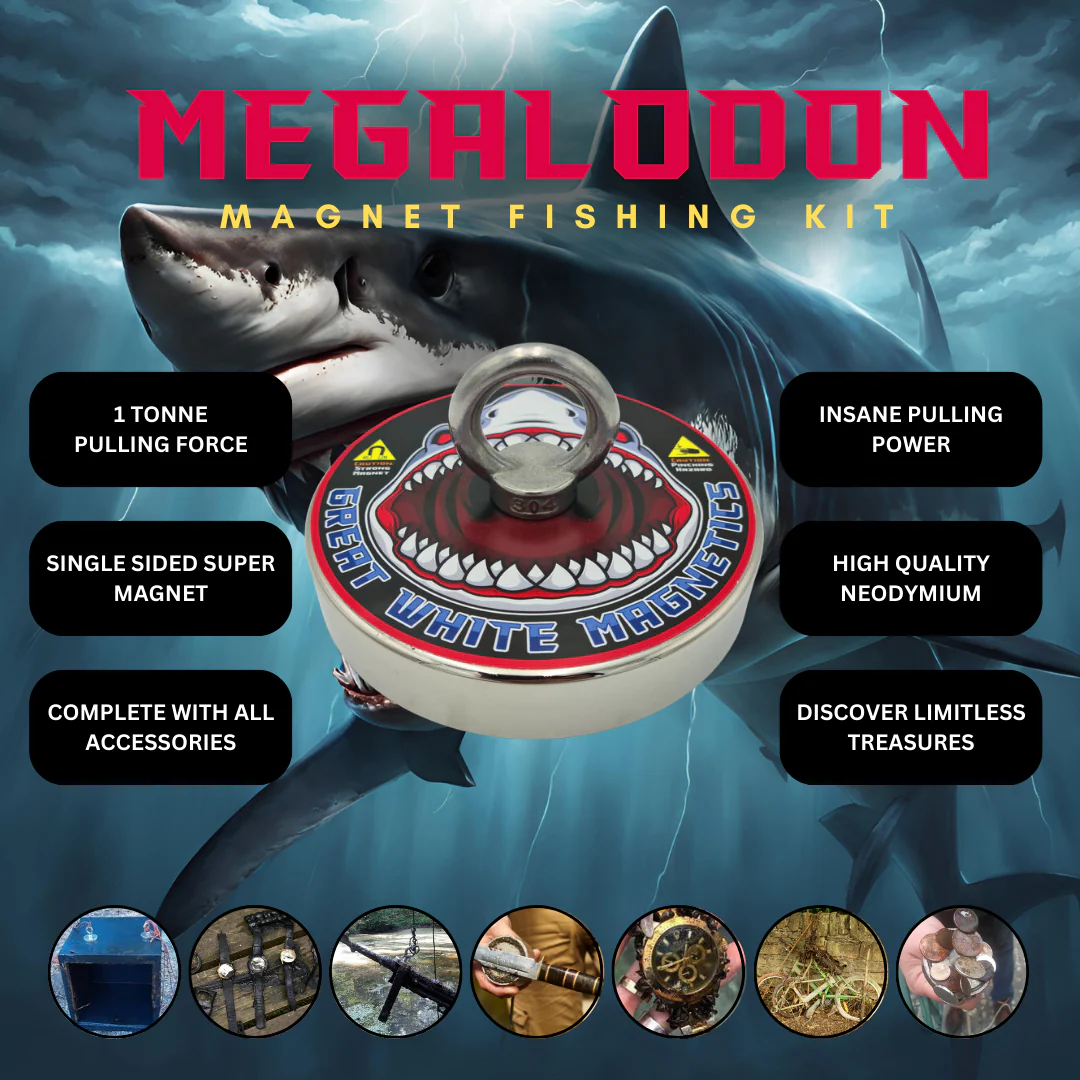 MEGALODON 1000KG [EXPERT MAGNET FISHING KIT] - Image 2