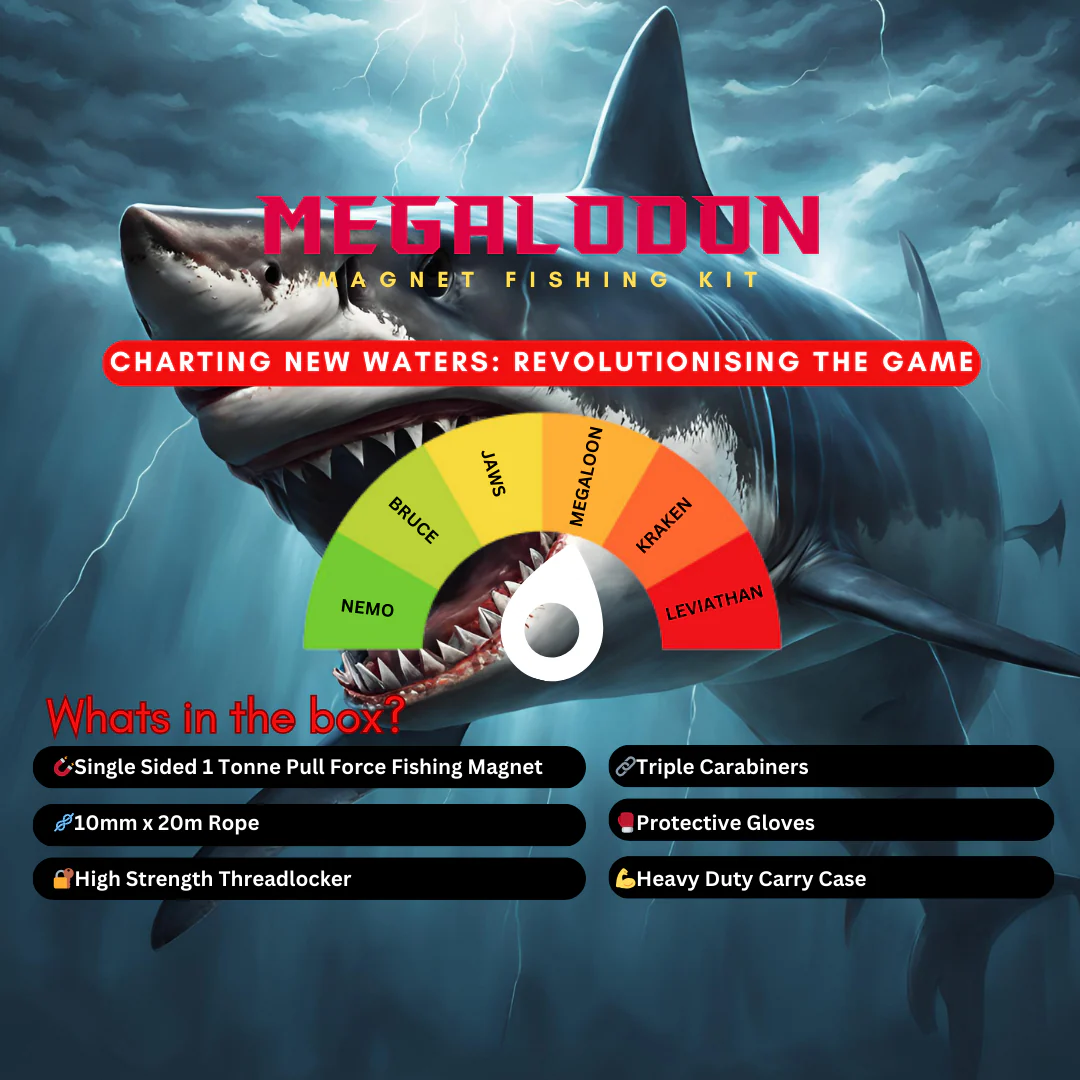 MEGALODON 1000KG [EXPERT MAGNET FISHING KIT] - Image 3