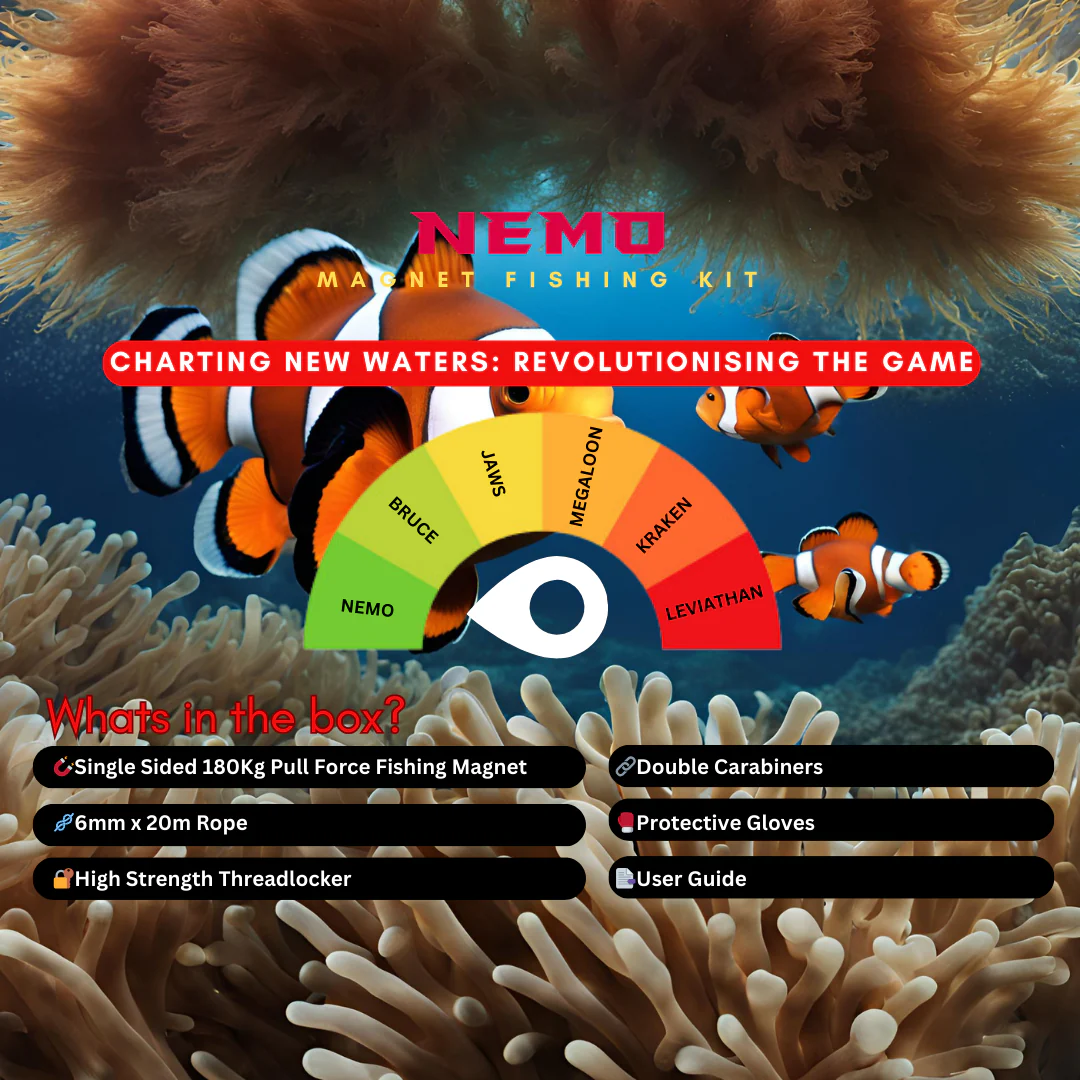 NEMO 180KG [KIDS MAGNET FISHING KIT] - Image 3