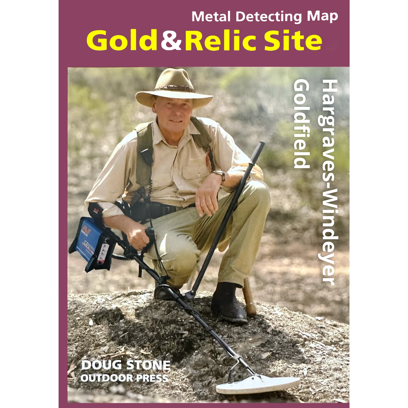 NSW Hargraves Windeyer GOLD & RELIC MAP