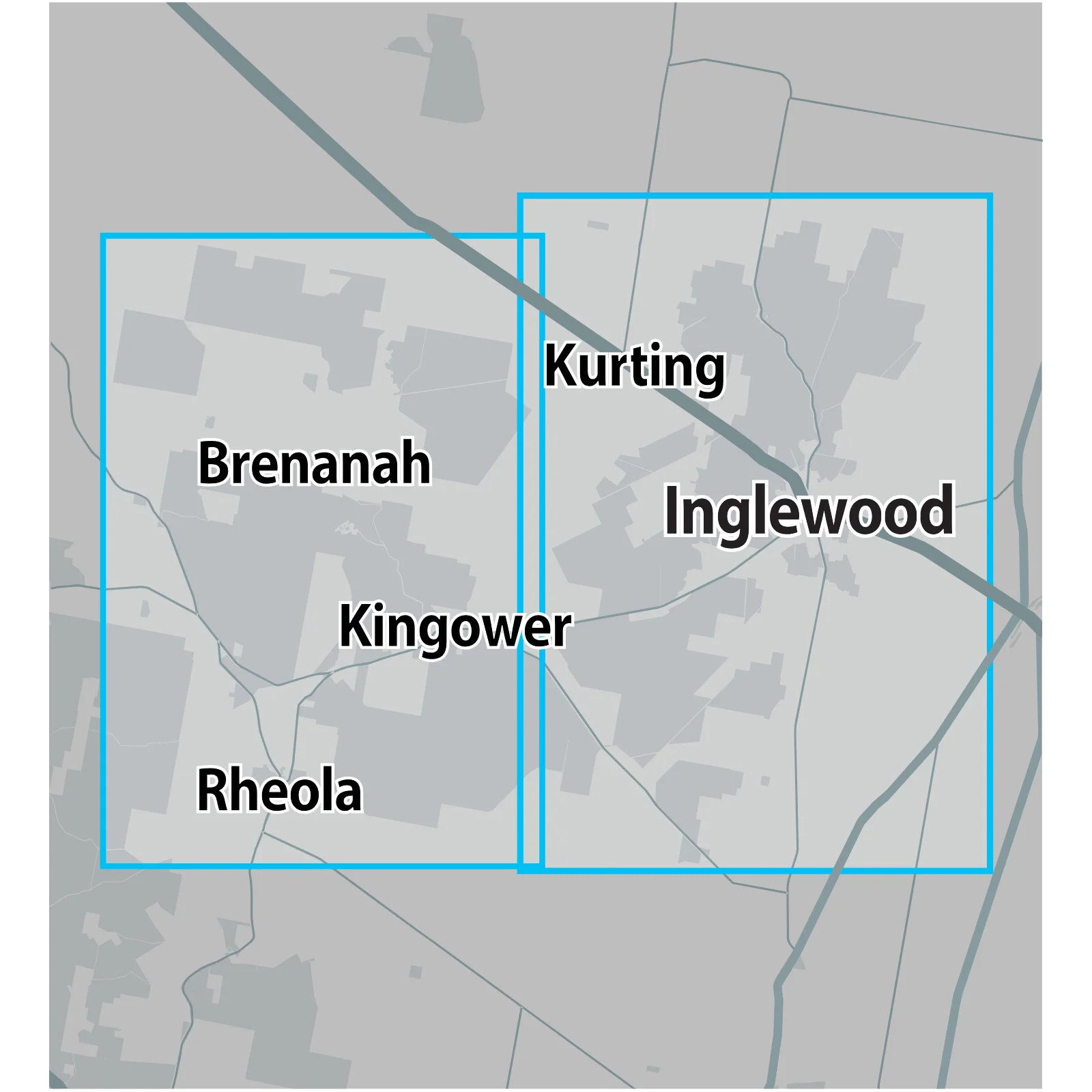 VIC Inglewood Kingower GOLD MAP - Image 2