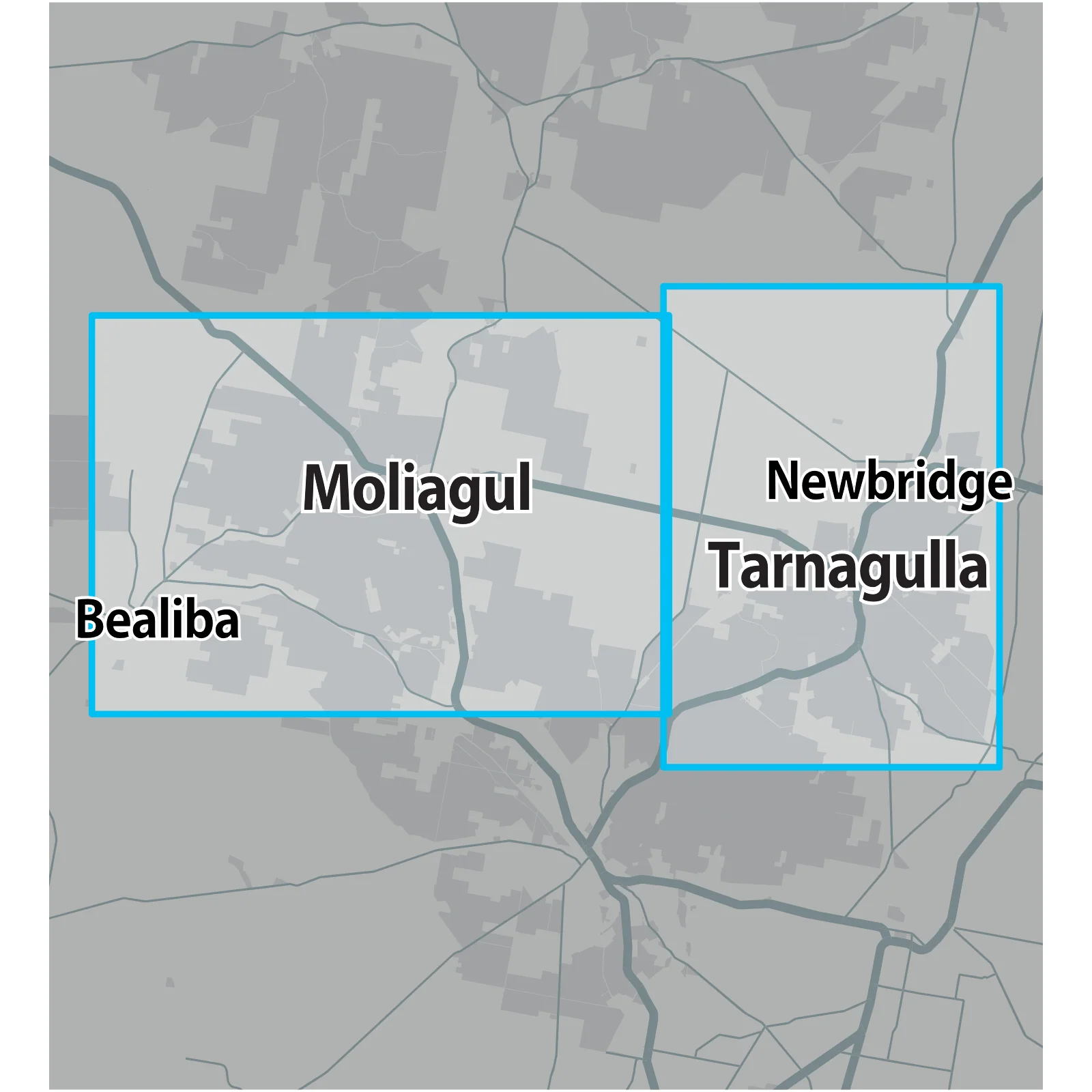 VIC Moliagul Tarnagulla GOLD MAP - Image 2