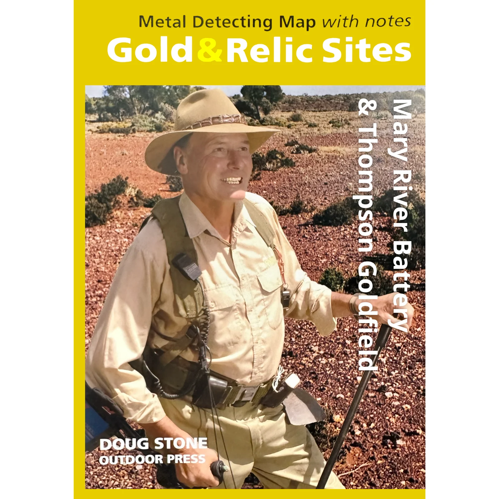 WA Mary River Battery GOLD & RELIC MAP