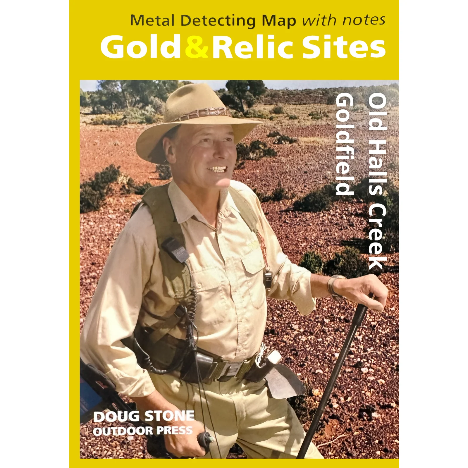WA Old Halls Creek GOLD & RELIC MAP